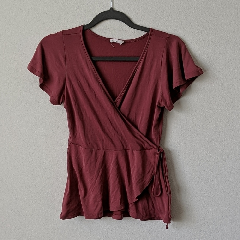 Last Call ✨Dusty Rose Feminine Top